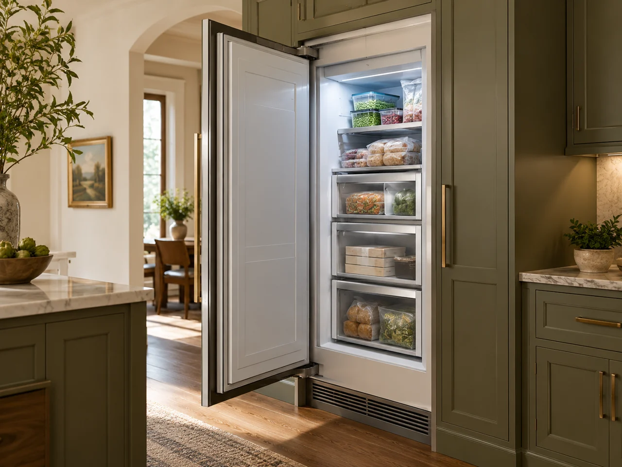 Illustration of Thermador freezer